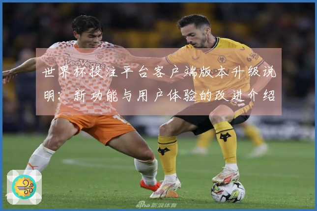 世界杯投注平台客户端版本升级说明：新功能与用户体验的改进介绍