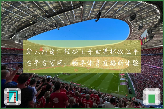 新人指南：轻松上手世界杯投注平台平台官网，畅享体育直播新体验